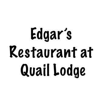 Edgar's Restaurant at Quail Lodge